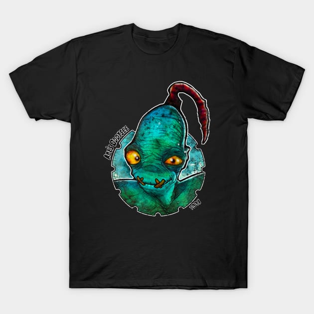 Abe's Oddysee T-Shirt by Inking Imp